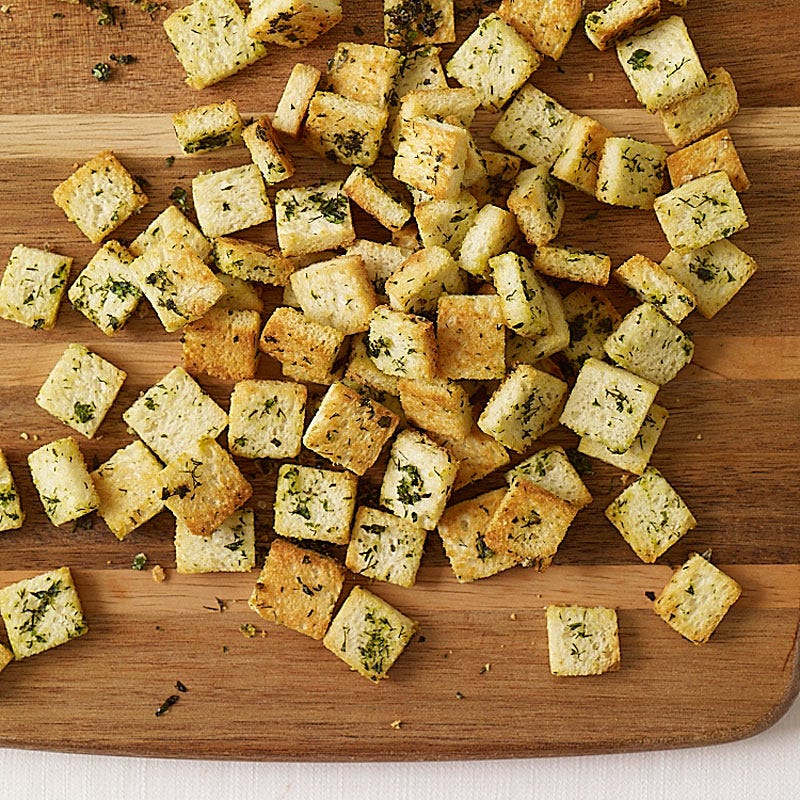 Photo of Homemade croutons by WW