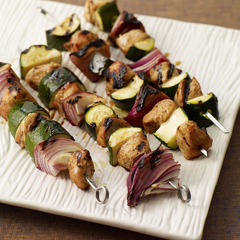 Photo of Grilled Moroccan Chicken Kebabs by WW