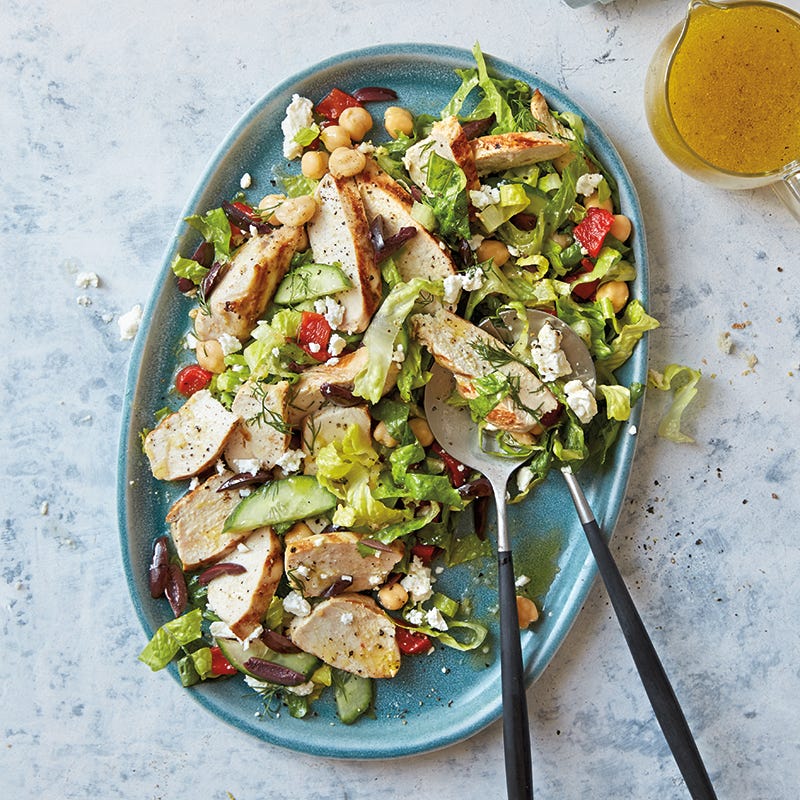 Lemon-Dill Greek Chicken Salad