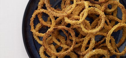 Crispy onion rings