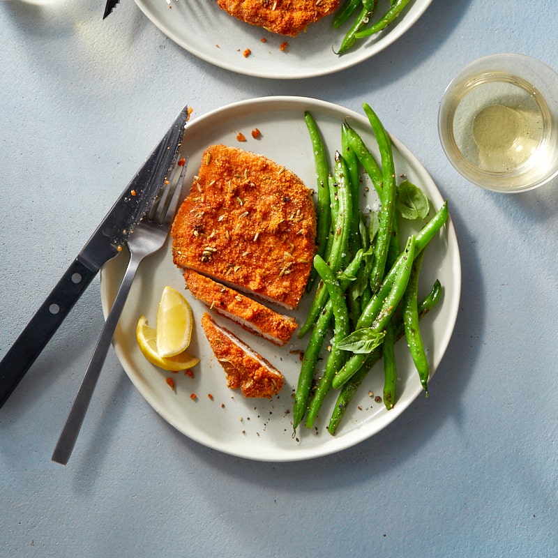 Oven-Fried Pork Chops