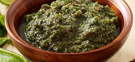Black bean and poblano dip