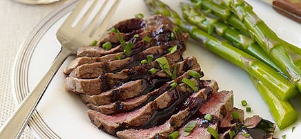 Filet Mignon with Red Wine Sauce