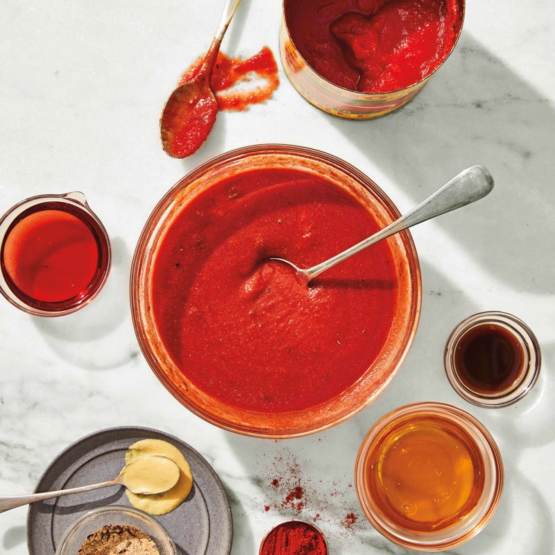 No-cook tomato barbecue sauce