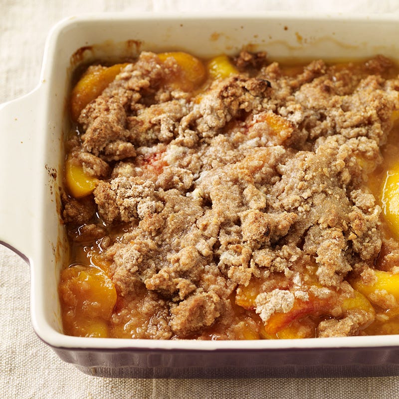 Photo of Peach crumble by WW