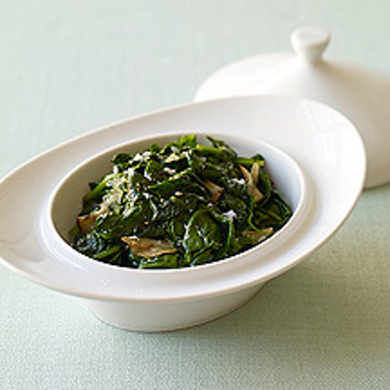 Photo of Spinach with Slivered Garlic by WW