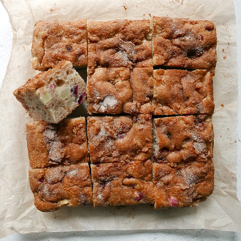 Photo of Apple-cranberry coffee cake by WW