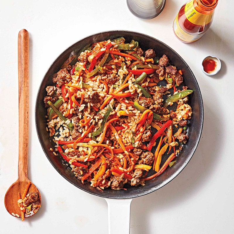 Beef fried rice