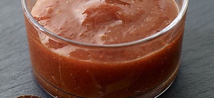 No-cook apricot-ginger barbecue sauce