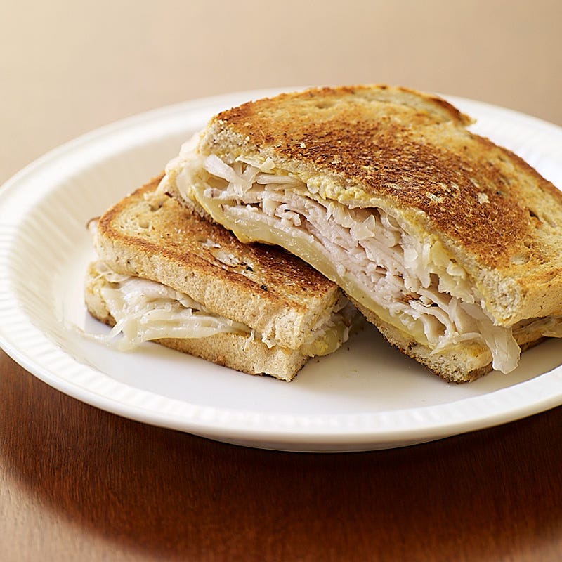 Photo of Turkey Reuben sandwich by WW
