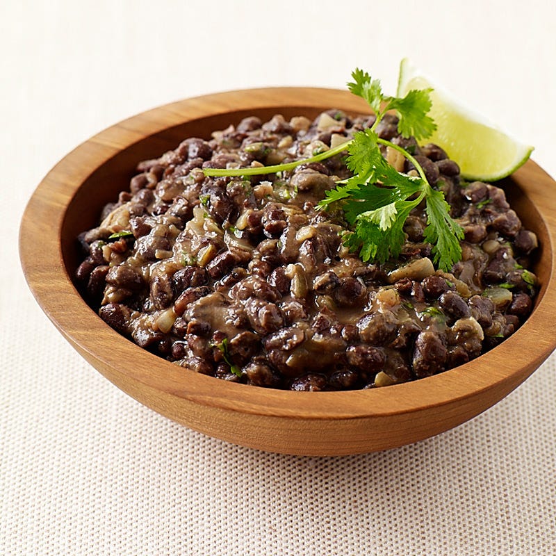Photo of Chipotle black beans with orange and lime by WW