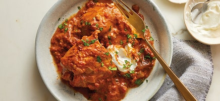 Slow-cooker chicken tikka masala