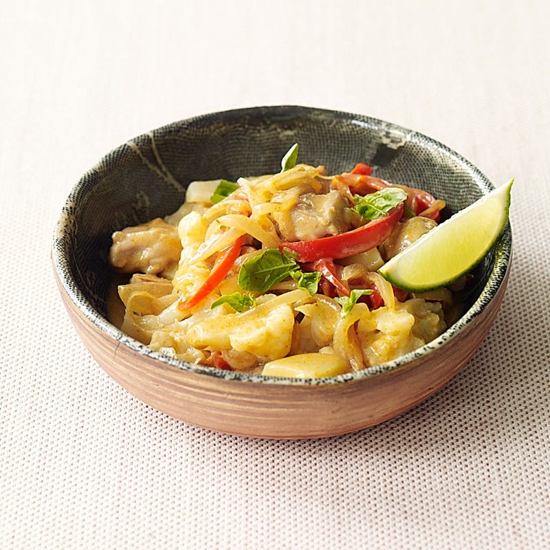 Photo of Thai chicken, cauliflower, and potato curry by WW