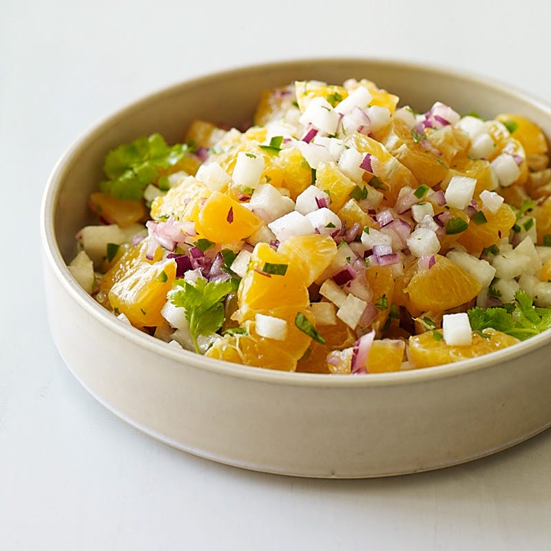 Photo of Mexican clementine and jicama salsa by WW