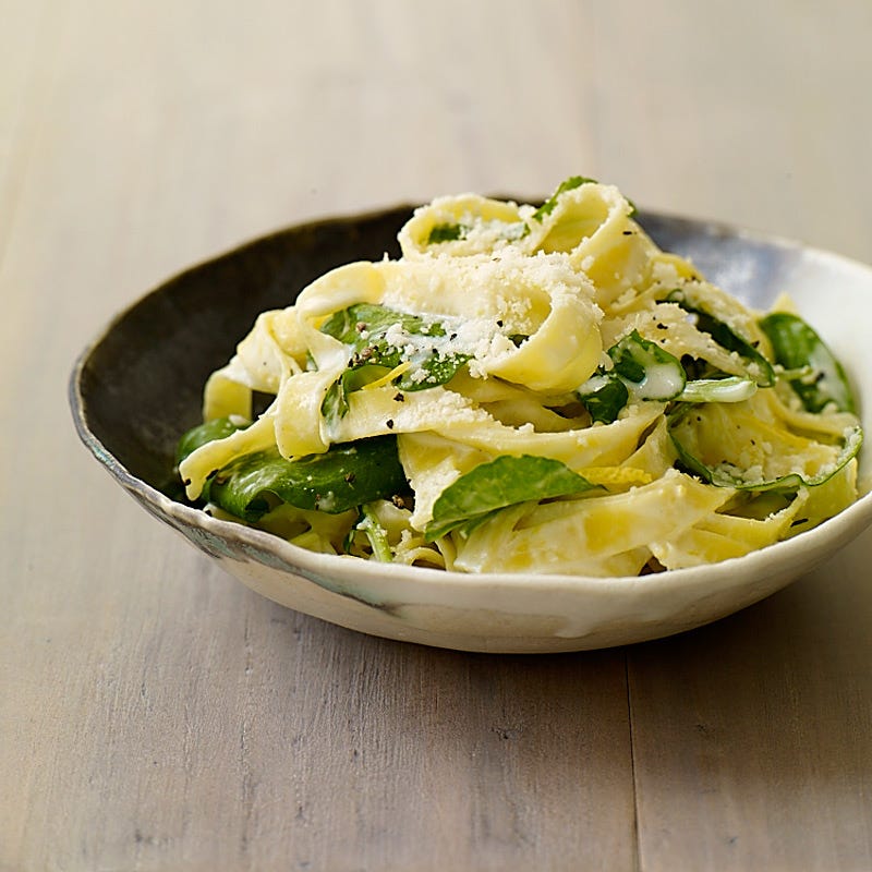 Photo of Tagliatelle with Arugula and Lemon Cream by WW