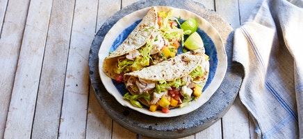 Mahi mahi soft tacos
