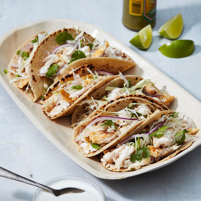 Photo of Shortcut fish tacos by WW