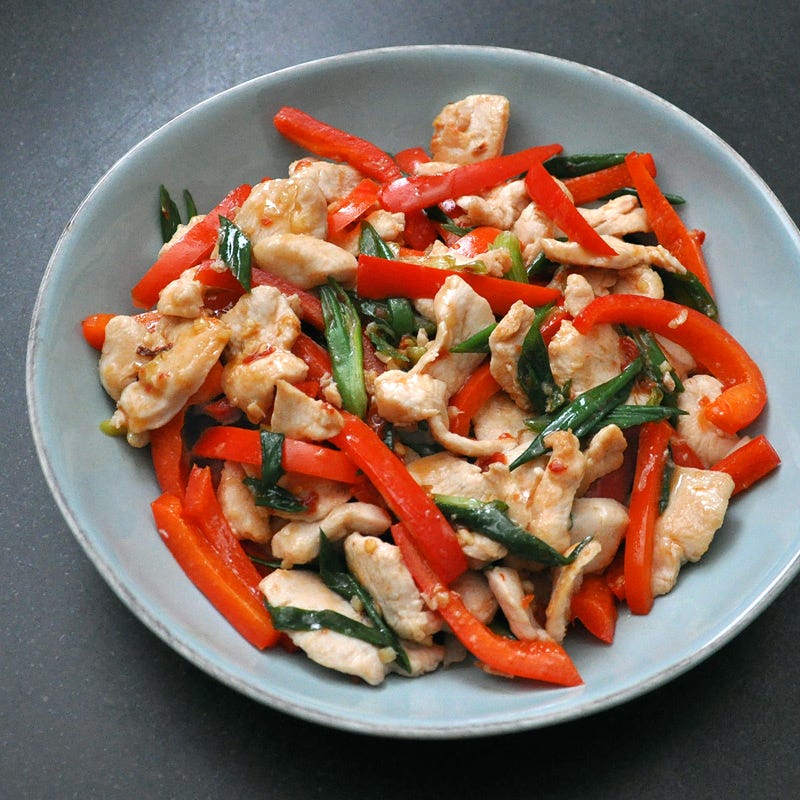 Photo of Sambal chicken stir-fry by WW