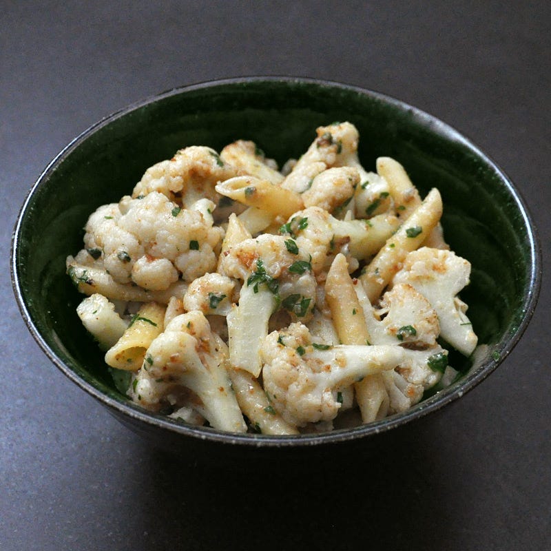 Photo of Stir-fried Sicilian-style cauliflower with pasta by WW