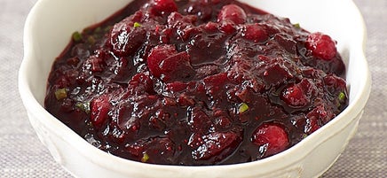 Cranberry-jalapeño sauce