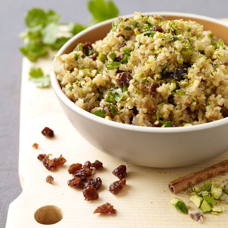 Photo of Bulgur pilaf with pistachios and raisins by WW