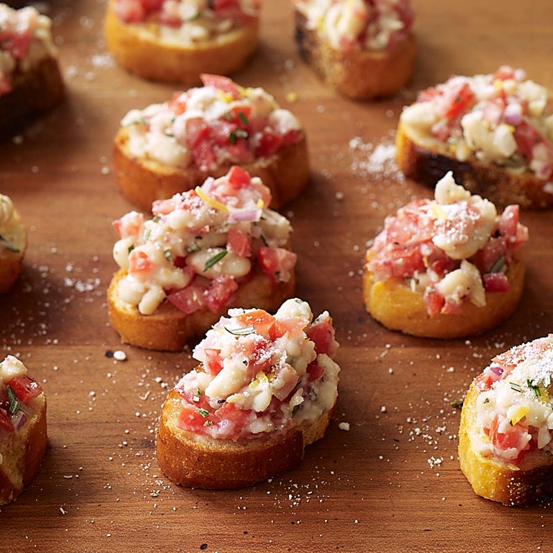 Photo of Lemon-rosemary white bean bruschetta by WW