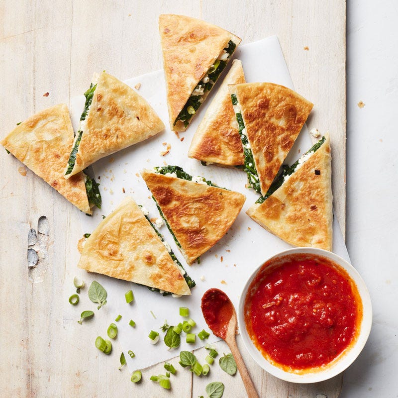 Photo of Spanakopita quesadillas by WW