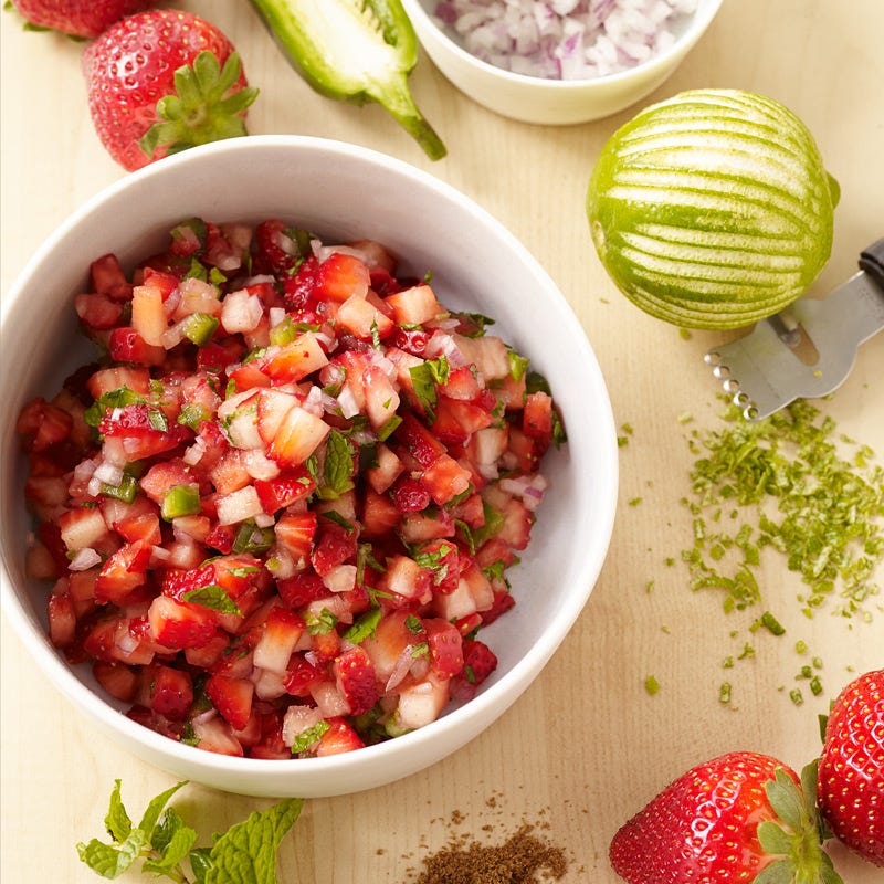 Photo of Fresh Strawberry Salsa by WW