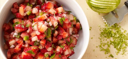 Fresh Strawberry Salsa
