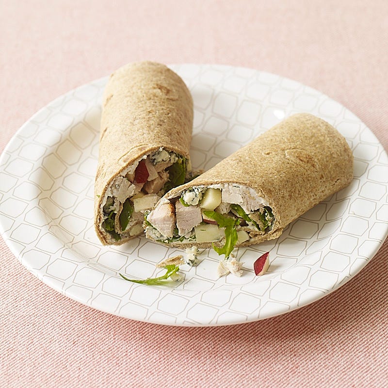 Photo of Turkey, Apple & Blue Cheese Wrap by WW