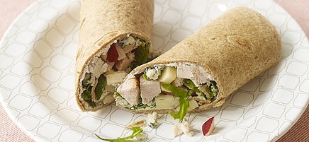 Turkey, Apple & Blue Cheese Wrap