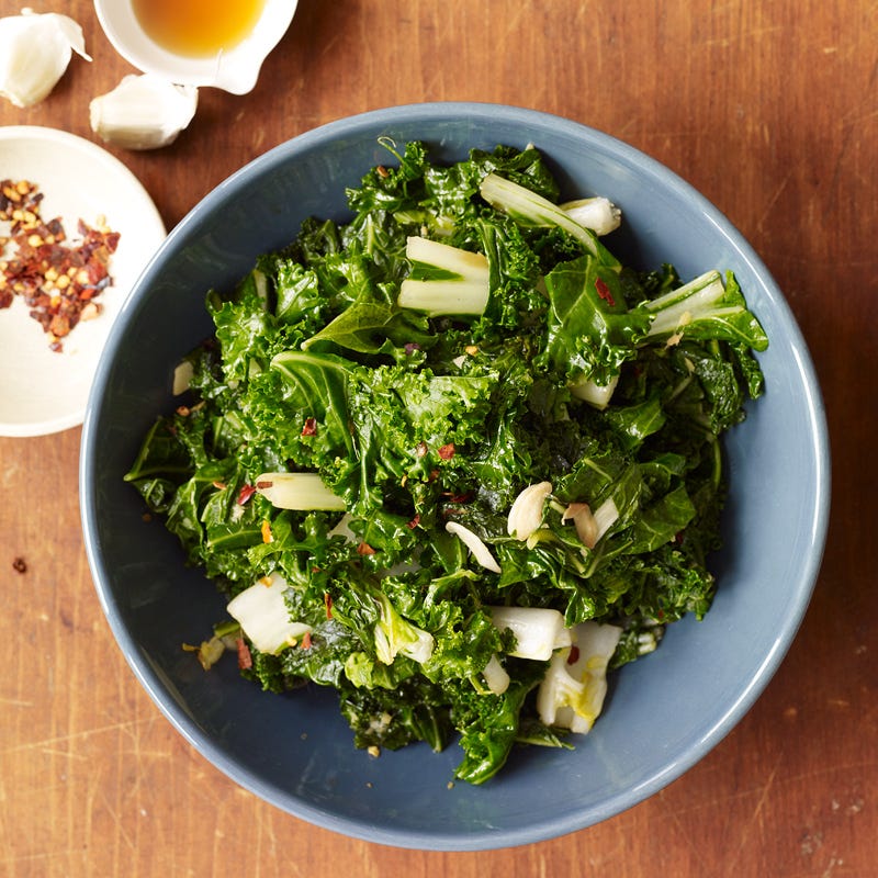 Photo of Stir-Fried Kale & Bok Choy by WW
