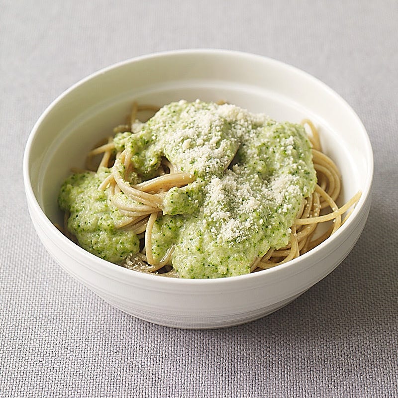 Photo of Spaghetti with broccoli sauce by WW