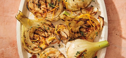 Grilled Balsamic-Thyme Fennel