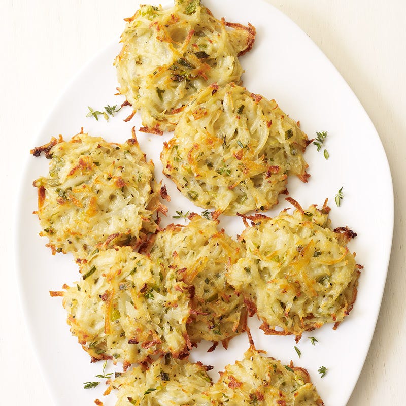 Photo of Thyme and Scallion Potato Pancakes by WW