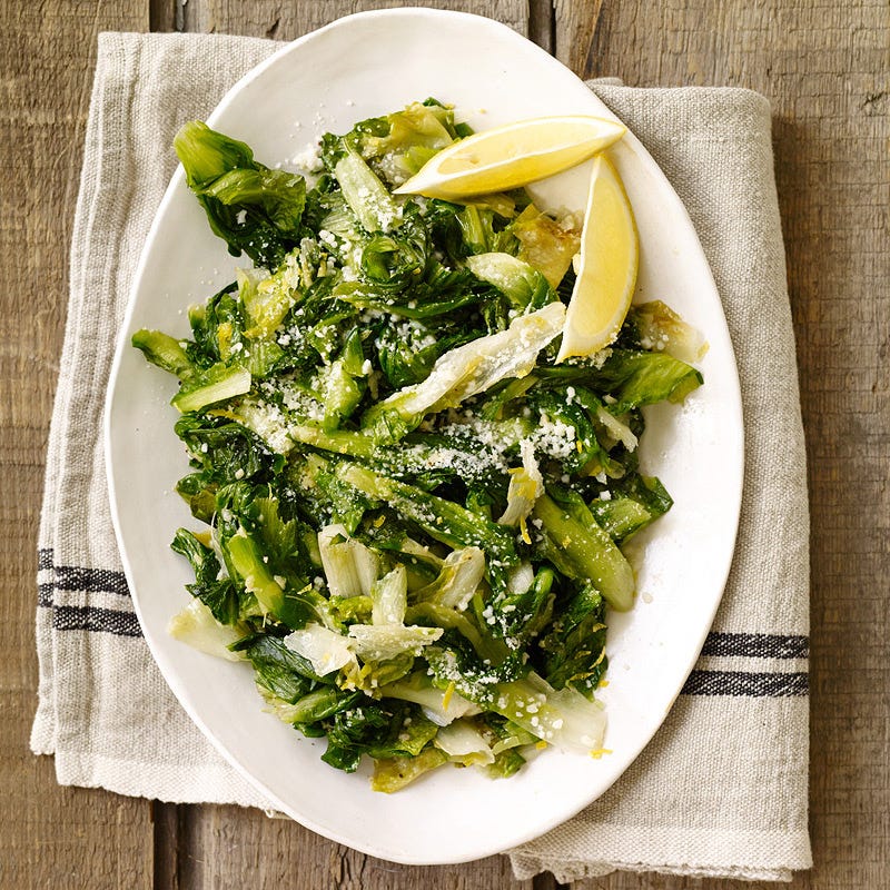 Photo of Sautéed Escarole with Lemon & Pecorino by WW