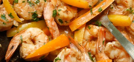Cajun Shrimp and Pepper Stir-Fry