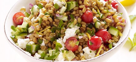 Freekeh tabbouleh