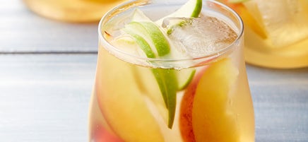 White Wine & Peach Sangria