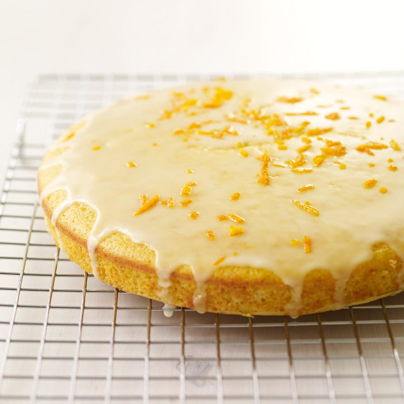 Photo of Glazed-orange cornmeal cake by WW