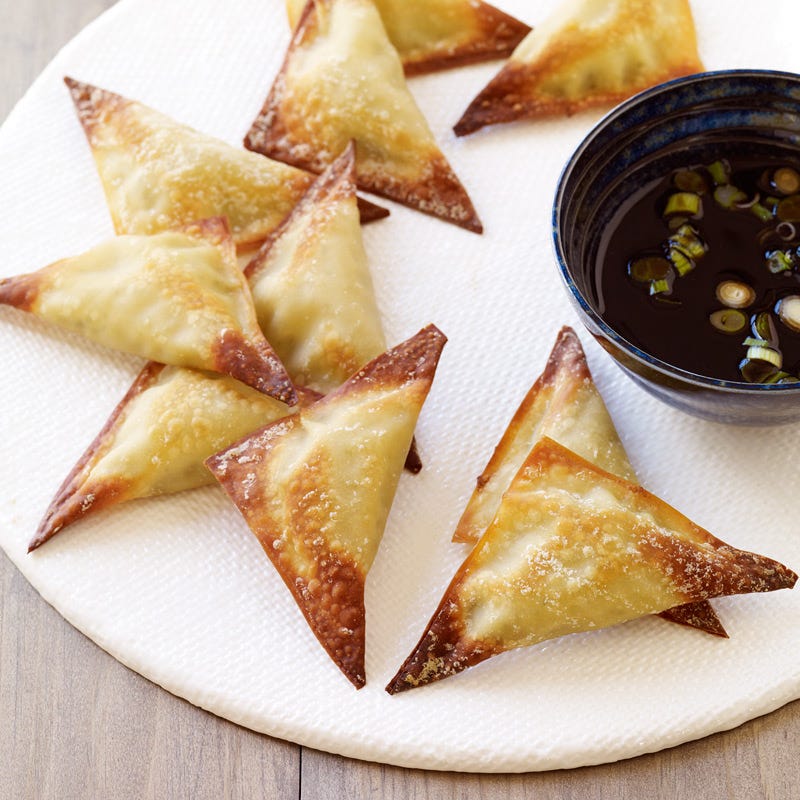 Photo of Crispy baked veggie wontons by WW