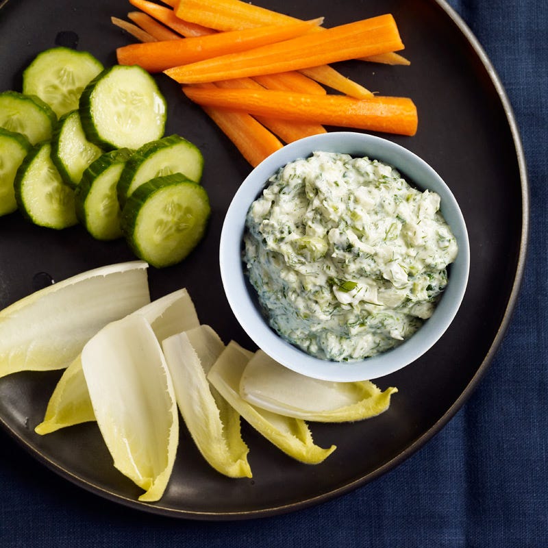 Photo of Greek yogurt-spinach dip with dill by WW