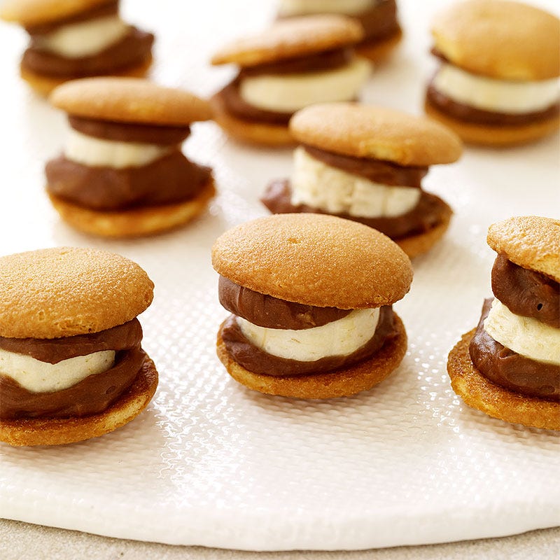 Photo of Frozen Chocolate-Peanut Butter Banana-Cookie Bites by WW