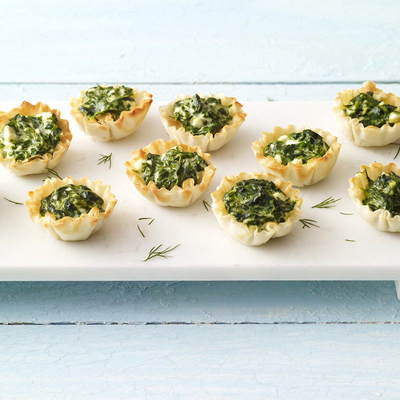 Photo of Mini spanakopita tarts by WW
