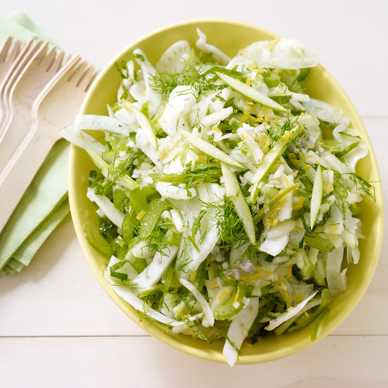 Photo of Lemon-mint fennel and apple slaw by WW