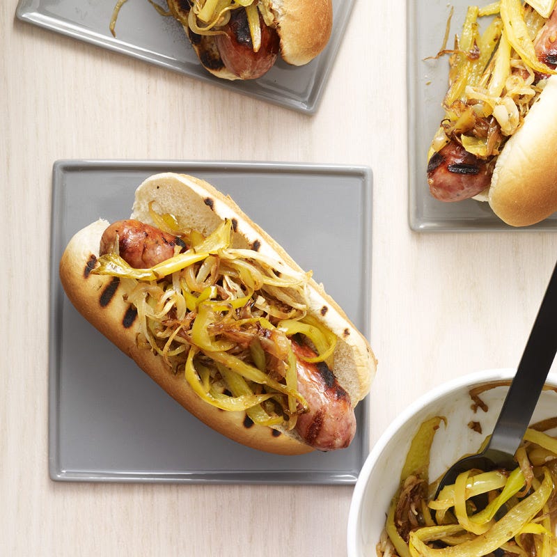 Photo of Italian Chicken Sausage & Pepper Sandwiches by WW