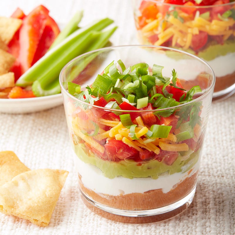 Photo of Mini Mexican layered dips by WW