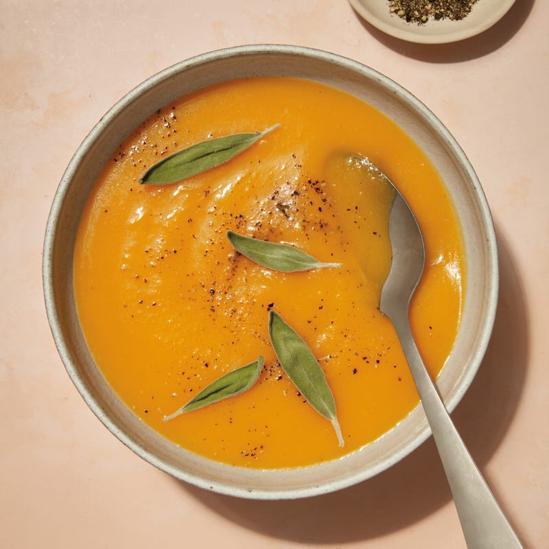 Butternut squash bisque