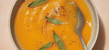 Butternut squash bisque