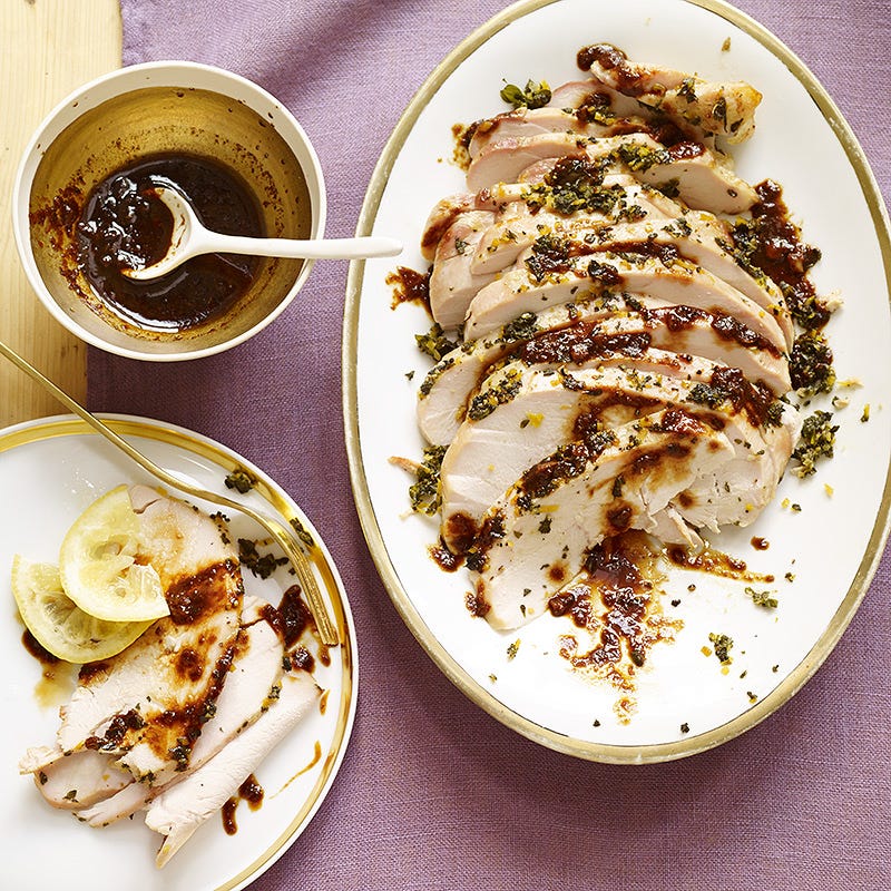 Photo of Lemon-Sage Roast Turkey Breast by WW